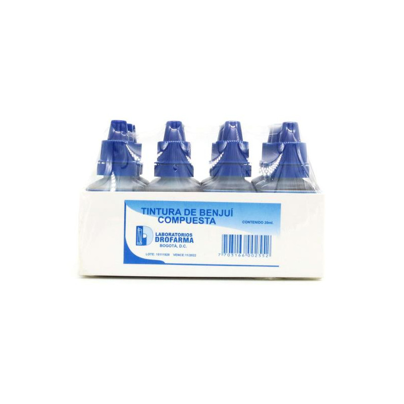 TINTURA DE BENJUI 20 ML 12 UDS DROFARMA TINTURA DE BENJUI