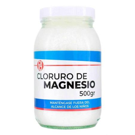 CLORURO MAGNESIO DROGAM 500 GR CLORURO DE MAGNESIO 
