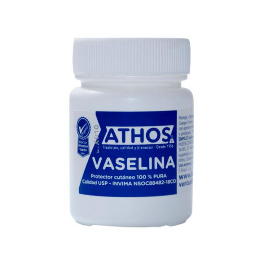 VASELINA BLANCA 60 GR 6 UDS ATHOS VASELINAS