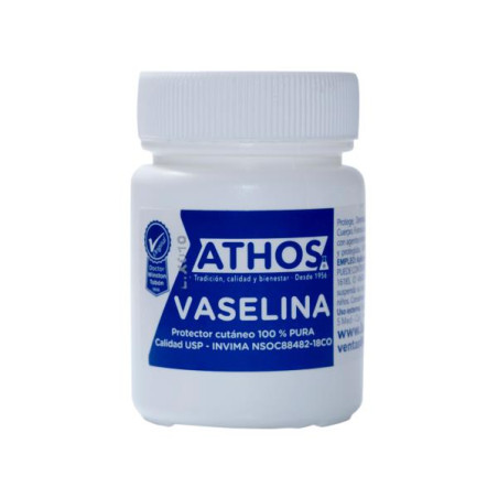 VASELINA BLANCA 60 GR 6 UDS ATHOS VASELINAS