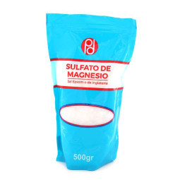 SULFATO MAGNESIA DROGAM 500 GR SULFATO DE MAGNESIA