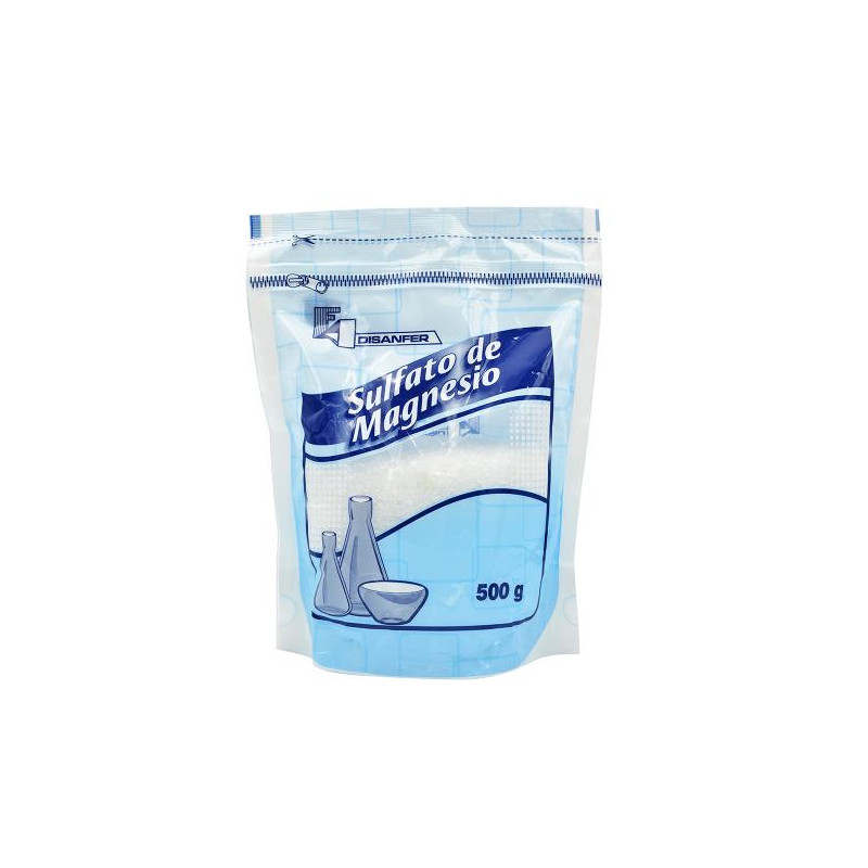 SULFATO DE MAGNESIA 500 GR DISANFER SULFATO DE MAGNESIA SULFATO DE MAGNESIA 500 GR DISANFER SULFATO DE MAGNESIA
