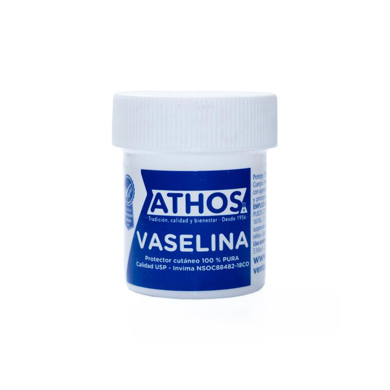 VASELINA BLANCA 30 GR 12 UDS ATHOS VASELINAS 