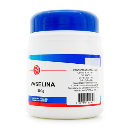 VASELINA DROGAM 500 GR VASELINAS 