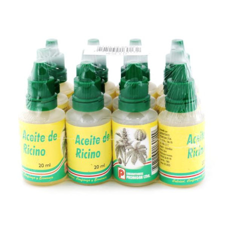 ACEITE RICINO 20 ML 12 UDS PROMEGAN ACEITE DE RICINO