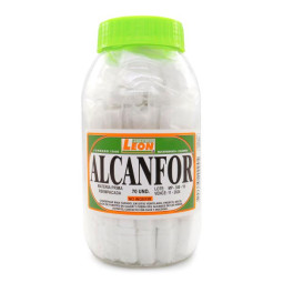 ALCANFOR 70 TBS LEON (IVA) ALCANFOR 