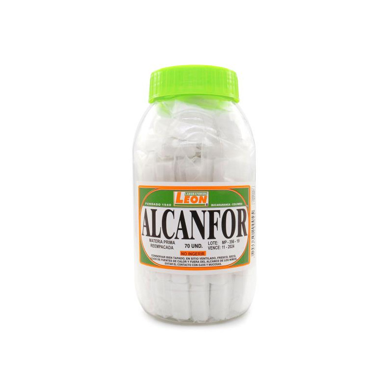ALCANFOR 70 TBS LEON (IVA) ALCANFOR 