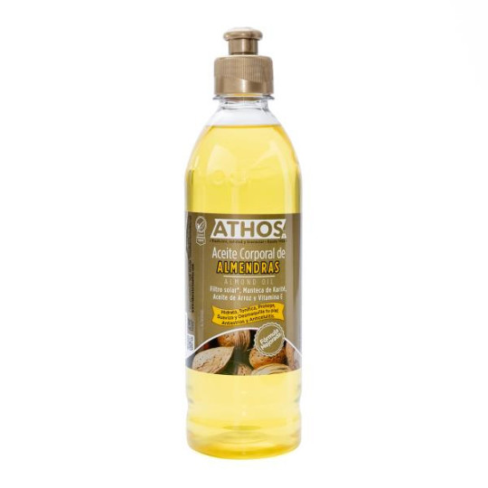 ACEITE DE ALMENDRAS 500 ML ATHOS ACEITE DE ALMENDRAS ACEITE DE ALMENDRAS 500 ML ATHOS ACEITE DE ALMENDRAS