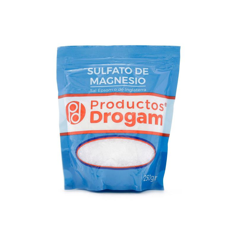 SULFATO DE MAGNESIA 250 GR DROGAM SULFATO DE MAGNESIA