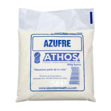AZUFRE 400 GR ATHOS AZUFRE