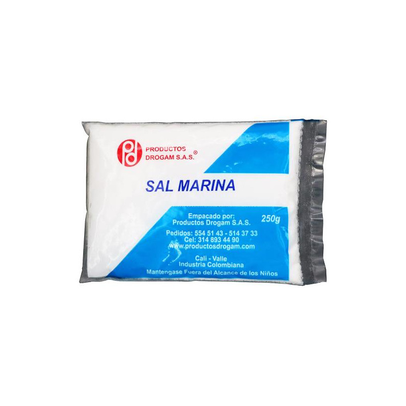 SAL MARINA 250 GR DROGAM SAL MARINA