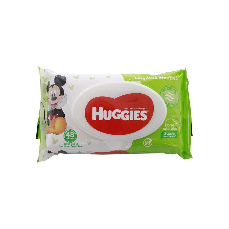 TOALL HUGGIES ACT-FRES ALOE X 48 UDS