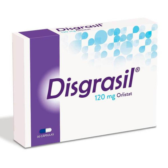 DISGRASIL 120 MG 30 TABLETAS (DA)(A) ORLISTAT