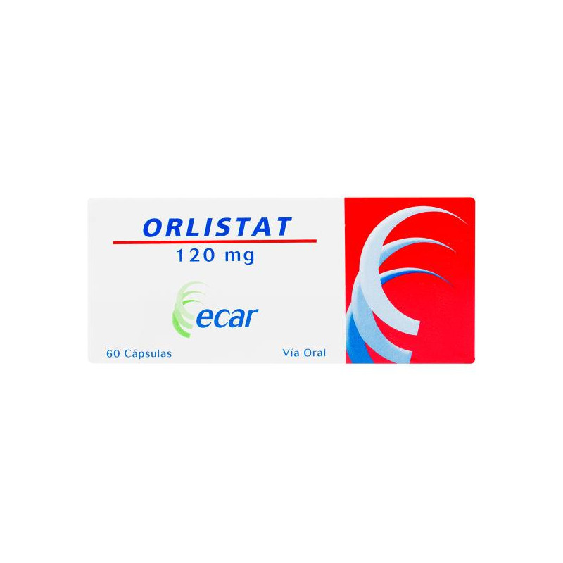 ORLISTAT 120 MG 60 CAPSULAS ECAR (A) ORLISTAT