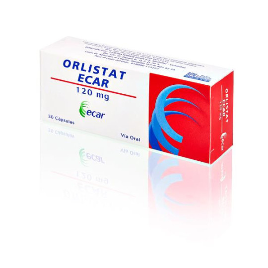ORLISTAT 120 MG 30 CAPSULAS ECAR ORLISTAT ORLISTAT 120 MG 30 CAPSULAS ECAR ORLISTAT