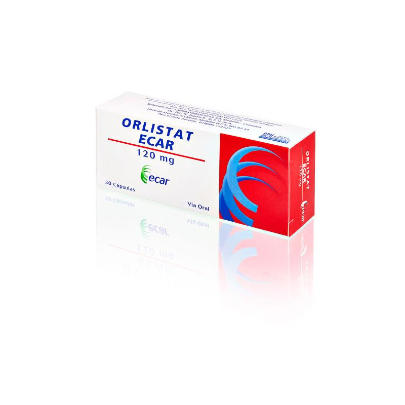 ORLISTAT 120 MG 30 CAPSULAS ECAR ORLISTAT ORLISTAT 120 MG 30 CAPSULAS ECAR ORLISTAT