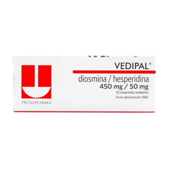 VEDIPAL 450 MG/50 MG 30 COMP.(A)(DA) DIOSMINA-HESPERIDINA VEDIPAL 450 MG/50 MG 30 COMP.(A)(DA) DIOSMINA-HESPERIDINA