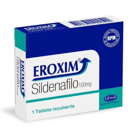 EROXIM 100 MG 1 TABLETA SILDENAFIL