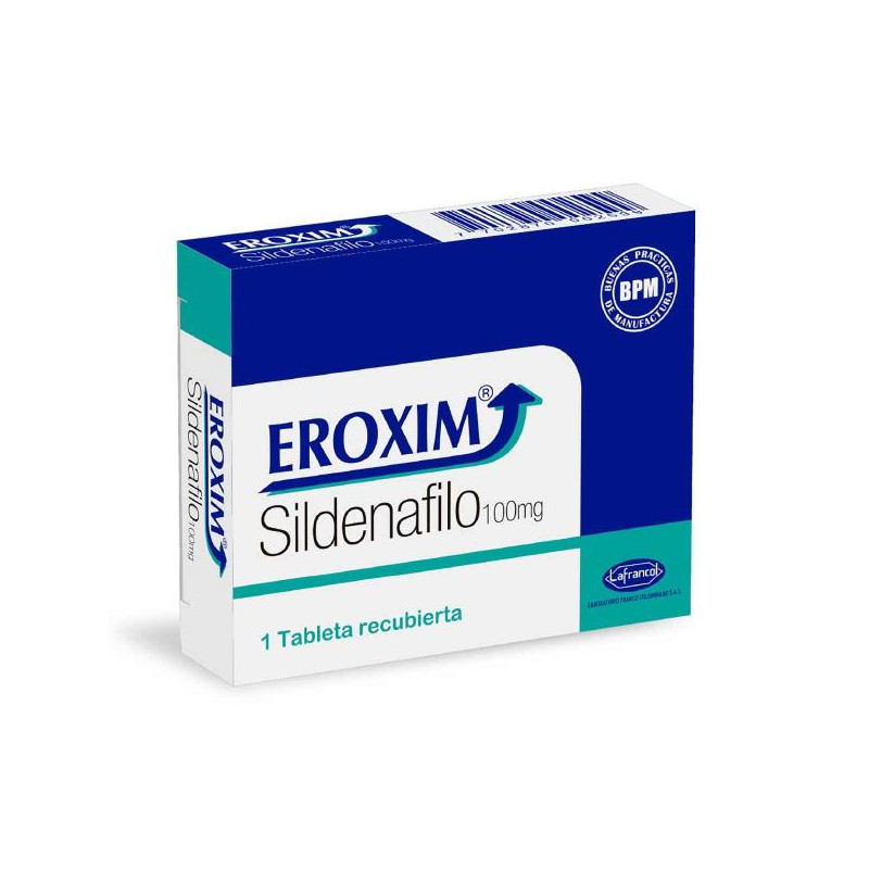 EROXIM 100 MG 1 TABLETA SILDENAFIL