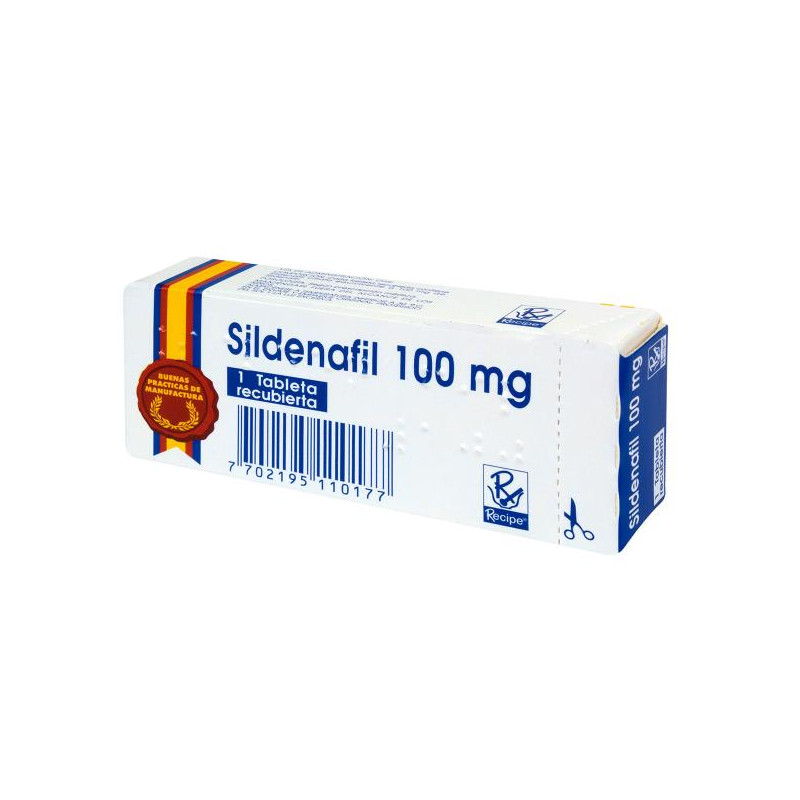 SILDENAFIL 100 MG 1 TABLETA RC SILDENAFIL