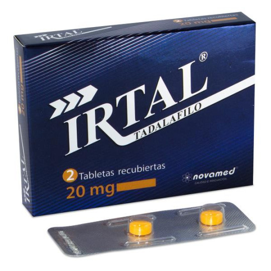 IRTAL 20 MG 2 TBS (PUMCV) TADALAFIL