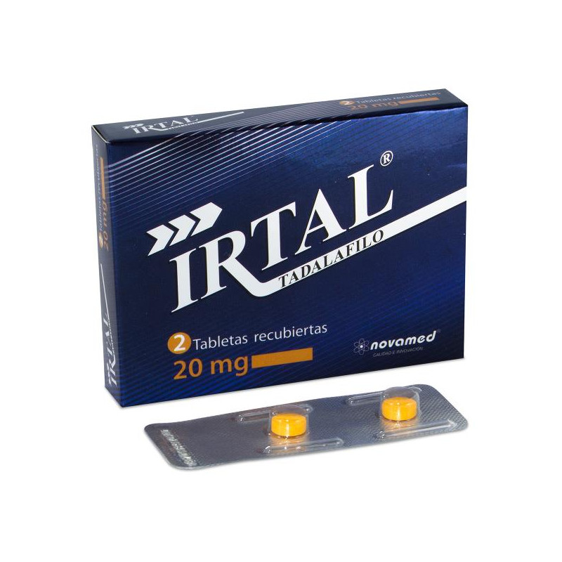 IRTAL 20 MG 2 TBS (PUMCV) TADALAFIL