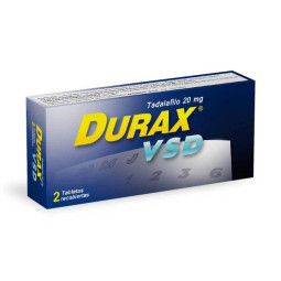 DURAX VSD 20 MG 2 TBS TADALAFIL 