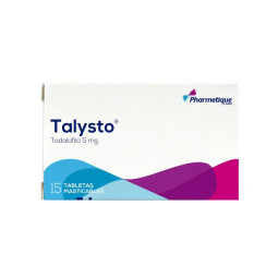 TALYSTO 5 MG 15 TABLETAS TADALAFIL