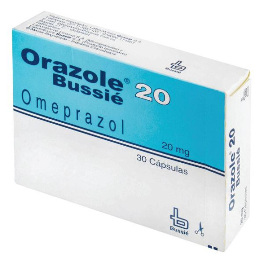 ORAZOLE 20 MG 30 CAPSULAS (A)(PB) OMEPRAZOL ORAZOLE 20 MG 30 CAPSULAS (A)(PB) OMEPRAZOL