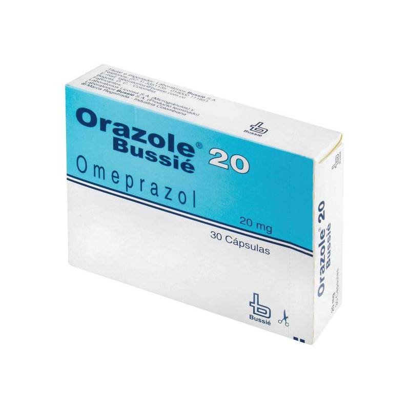 ORAZOLE 20 MG 30 CAPSULAS (A)(PB) OMEPRAZOL ORAZOLE 20 MG 30 CAPSULAS (A)(PB) OMEPRAZOL