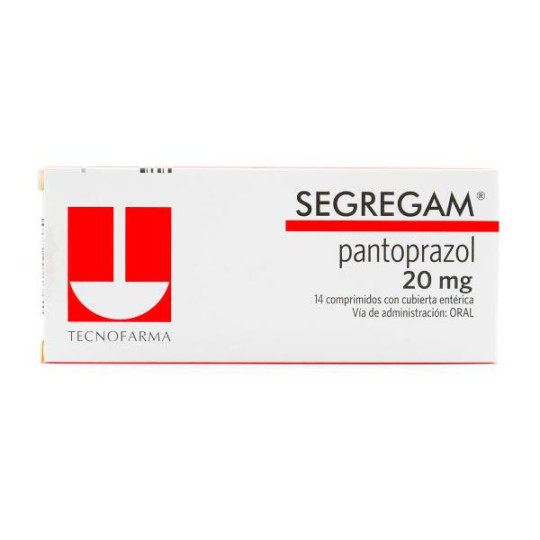 SEGREGAN 20 MG 14 COMPRIMIDOS (A)(DA) PANTOPRAZOL
