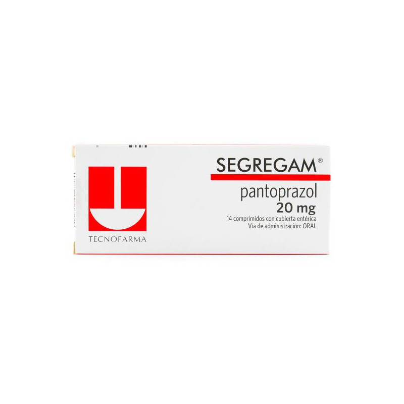 SEGREGAN 20 MG 14 COMPRIMIDOS (A)(DA) PANTOPRAZOL