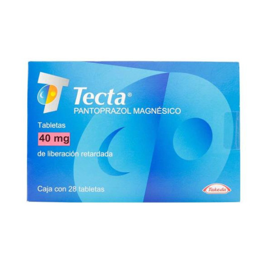 TECTA 40 MG 28 TABLETAS (A) (DA) PANTOPRAZOL
