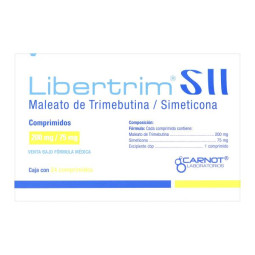LIBERTRIM SII 200 MG/75 MG 24 TBS TRIMEBUTINA-SIMETICONA