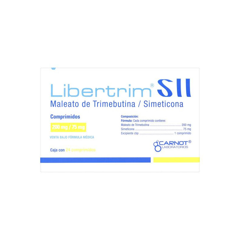 LIBERTRIM SII 200 MG/75 MG 24 TBS TRIMEBUTINA-SIMETICONA