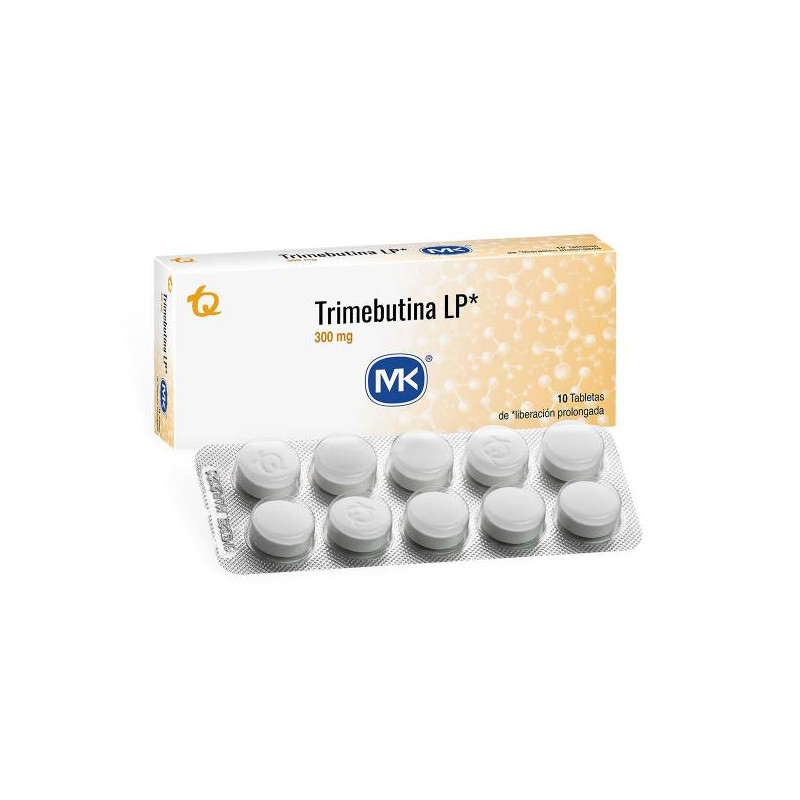 TRIMEBUTINA LP 300 MG 10 TBS MK TRIMEBUTINA