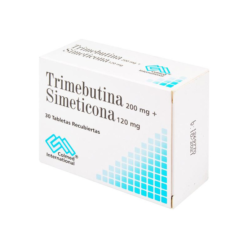 TRIMEBUTINA SIMETICON.200/120MG 30TBS PC TRIMEBUTINA-SIMETICONA
