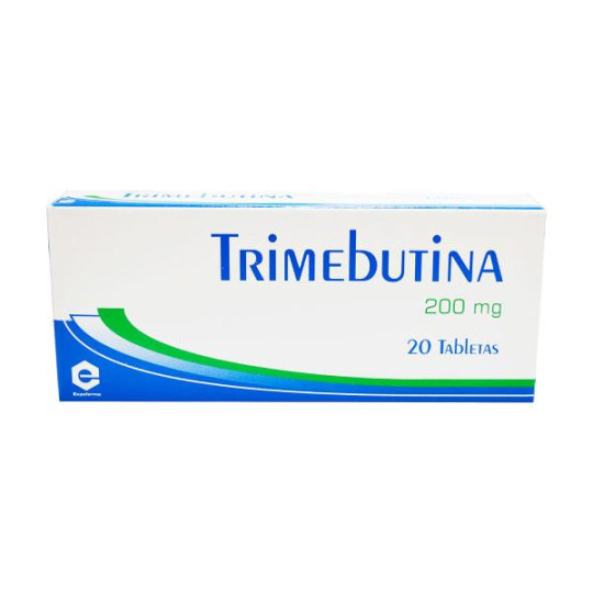 TRIMEBUTINA 200 MG 20 TABLETAS EX TRIMEBUTINA TRIMEBUTINA 200 MG 20 TABLETAS EX TRIMEBUTINA