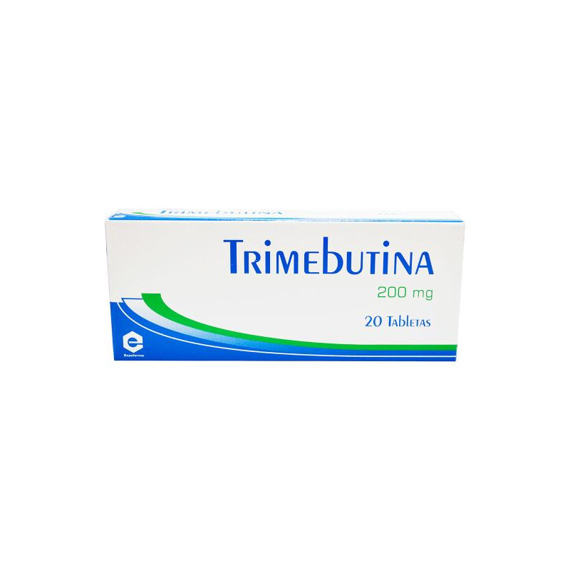 TRIMEBUTINA 200 MG 20 TABLETAS EX TRIMEBUTINA TRIMEBUTINA 200 MG 20 TABLETAS EX TRIMEBUTINA
