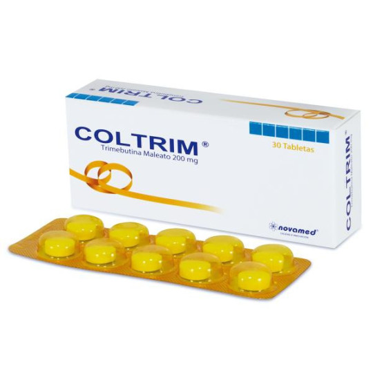 COLTRIM 200 MG 30 TABLETAS TRIMEBUTINA