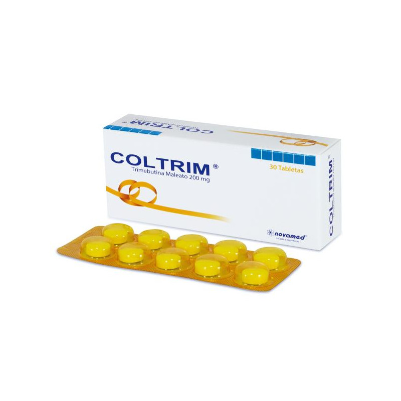 COLTRIM 200 MG 30 TABLETAS TRIMEBUTINA