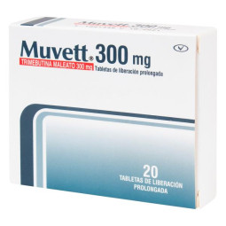 MUVETT 300 MG 20 TABLETAS (DA)(A) TRIMEBUTINA