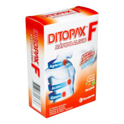 DITOPAX F 25 TABLETAS SIMETICONA-HID ALUMINIO- MAGNESIO-CALCIO