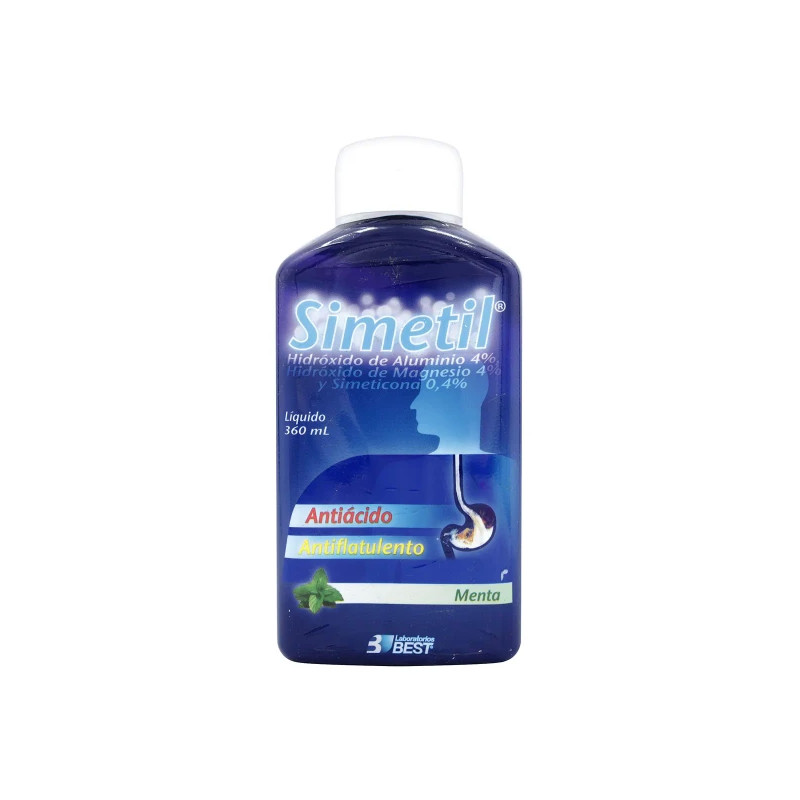 SIMETIL 360 ML SIMETICONA-HIDROXIDO ALUMINIO- MAGNESIO