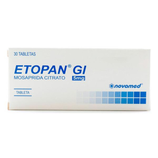 ETOPAN GL 5 MG 30 TABLETAS MOSAPRIDA