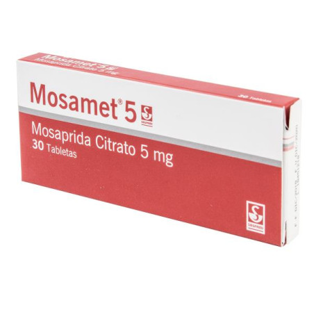 MOSAMET 5 MG 30 TABLETAS MOSAPRIDA