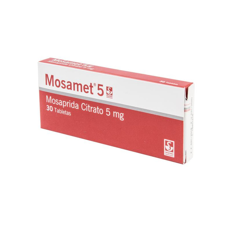 MOSAMET 5 MG 30 TABLETAS MOSAPRIDA