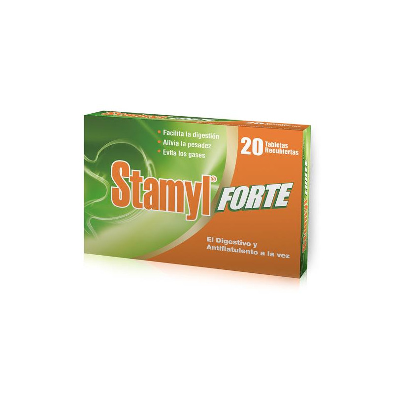 STAMYL FORTE 20 TABLETAS PANCREATINA
