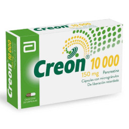 CREON 10000 20 CAPSULAS(PB) PANCREATINA