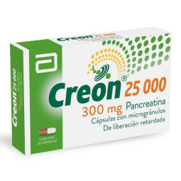 CREON 25000 20 CAPSULAS(PB) PANCREATINA